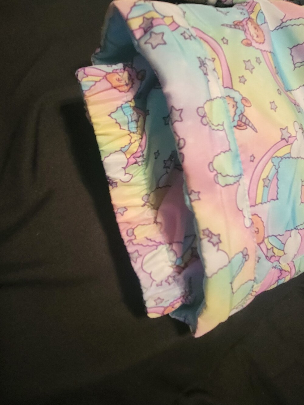 The Children's Place Pastel Multi Unicorn Llama Puffer Jacket & Bib Snow Pants - Picture 5 of 5